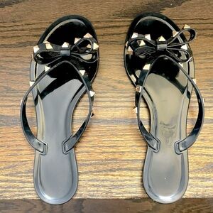 Studded ▪️Bowtie Spring / Summer Sandals